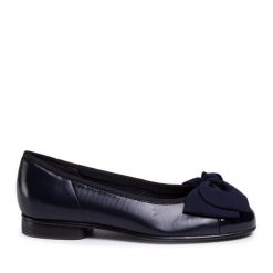 Baleriny Gabor. Niebieskie balerinki damskie Gabor, bez wzorów, bez obcasa, bez zapięcia. Za 369.99 zł.