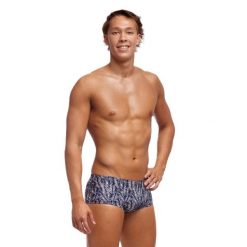 Kąpielówki męskie spodenki na basen plażę Funky Trunks Pressure Palm. Szare kąpielówki męskie Funky Trunks, l, bez wzorów. Za 139.00 zł.
