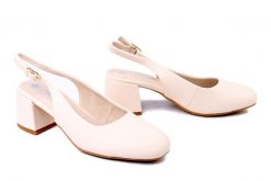 RIEKER 44751-61 beige, czółenka damskie. Brązowe czółenka damskie Rieker, na lato, bez wzorów, bez obcasa, na obcasie, bez zapięcia. Za 319.90 zł.