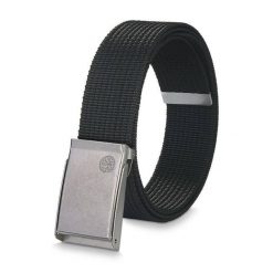 Pasek parciany BETLEWSKI PRC-01_SR-0 S czarny. Szare paski męskie Betlewski, z materiału. Za 34.99 zł.
