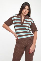 Sweter damski polo ERMANNO FIRENZE. Swetry nierozpinane damskie Ermanno Firenze, bez wzorów, bez kołnierzyka, bez ramiączek. Za 1,339.00 zł.