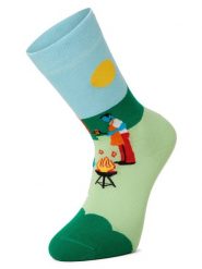 Happy Socks Skarpety Mężczyźni zielony|niebieski|czerwony, 41-46. Czerwone skarpety męskie Happy Socks, bez wzorów, z dzianiny. Za 49.95 zł.