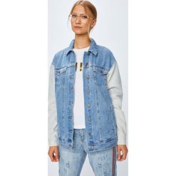 Noisy May - Kurtka Oli. Niebieskie kurtki damskie Noisy May, s, bez wzorów, z bawełny, bez kaptura. W wyprzedaży za 169.90 zł.