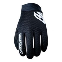 Rękawiczki XR-AIR - CZARNO-BIAŁE (czarno-białe) - S/8. Białe rękawiczki damskie FIVE GLOVES, bez wzorów, z tkaniny. Za 134.00 zł.