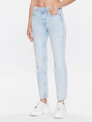 Pepe Jeans Jeansy Mary PL204164PD9 Niebieski Regular Fit. Niebieskie jeansy damskie Pepe Jeans, bez wzorów, z bawełny. Za 399.99 zł.