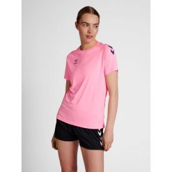 Hummel Core XK Poly T-Shirt S/S Woman. Czarne koszulki sportowe damskie Hummel, m, bez wzorów, bez ramiączek, do piłki ręcznej. Za 106.00 zł.