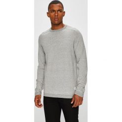 Jack & Jones - Sweter. Niebieskie swetry męskie Jack & Jones, m, bez wzorów, z bawełny, bez kołnierzyka, bez ramiączek. W wyprzedaży za 79.90 zł.