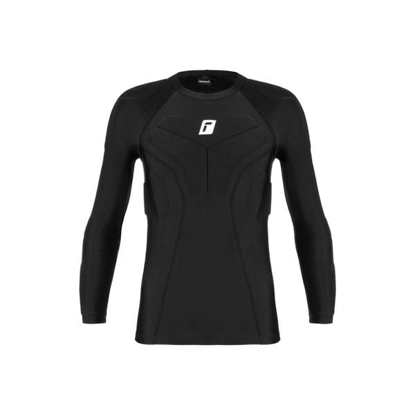 Koszulka kompresyjna z długim rękawem Reusch Padded. Czarne bluzki damskie Reusch, l, bez wzorów, sportowe, bez kołnierzyka, bez ramiączek. W wyprzedaży za 314.10 zł.