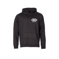 Bluza z kapturem Kwon Professional Boxing. Czarne bluzy damskie KWON, l, bez wzorów, z bawełny, bez ramiączek, z kapturem. Za 282.50 zł.