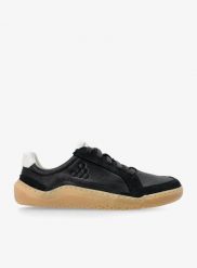 Buty lifestyle damskie Vivobarefoot Gobi II Sneaker Leather. Czarne obuwie trekkingowe damskie Vivobarefoot, z bawełny, bez zapięcia. Za 928.60 zł.