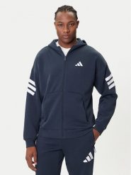 Adidas Bluza Future Icons 3-Stripes JW7107 Granatowy Regular Fit. Niebieskie bluzy męskie Adidas, m, bez wzorów, z syntetyku, bez ramiączek, bez kaptura. Za 249.99 zł.