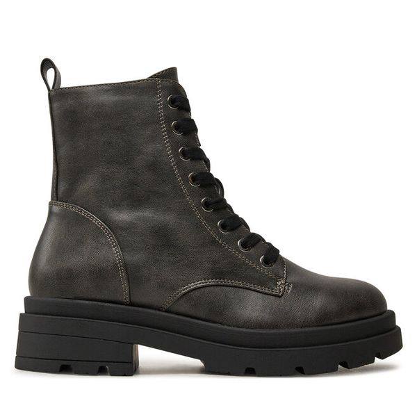 Botki Call It Spring. Szare botki damskie Call it Spring, bez wzorów, bez obcasa, na płaskiej podeszwie, bez zapięcia. Za 359.99 zł.