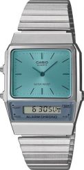Zegarek Casio Zegarek męski Casio AQ-800EC-2AEF srebrny. Szare zegarki męskie Casio, bez wzorów, srebrne. Za 210.99 zł.
