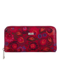 Czerwony Portfel Damski Skórzany BajuBaj – Kolorowa Elegancja i Praktyczny Styl w Jednym PD090s169. Czerwone portfele damskie ze skóry. Za 161.50 zł.