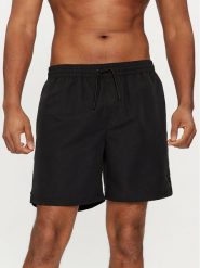 Guess Szorty kąpielowe F4GT01 WG282 Czarny Regular Fit. Czarne kąpielówki męskie Guess, z aplikacjami, z syntetyku. Za 169.99 zł.