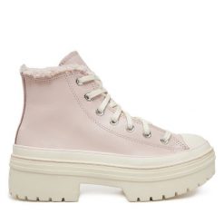 Trampki Converse. Czerwone trampki i tenisówki damskie Converse, bez wzorów, bez zapięcia. Za 299.99 zł.