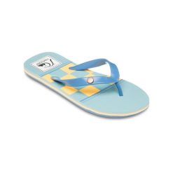Klapki dla Mężczyzn MOLOKAI ORIGINALS Niebieski. Niebieskie klapki męskie Quiksilver, bez wzorów, z gumy, bez zapięcia. Za 99.99 zł.
