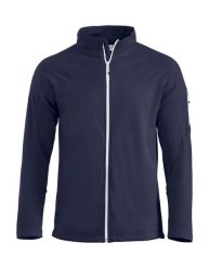 Clique Ducan kurtka uniseks z zamkiem z poliestru szczotkowanego – dark navy. Niebieskie kurtki męskie CLIQUE, l, bez wzorów, bez kaptura. Za 233.95 zł.