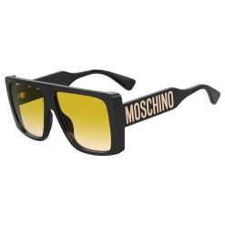 Okulary przeciwsłoneczne MOSCHINO MOS119/S 807 dla kobiet, rozmiar 59 mm. Czarne okulary przeciwsłoneczne damskie MOSCHINO. W wyprzedaży za 767.60 zł.