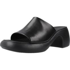 Sandały CAMPER ULTRASOFT THELMASAND Czarny. Czarne sandały damskie Camper, bez wzorów, ze skóry, bez obcasa, bez zapięcia. Za 646.09 zł.