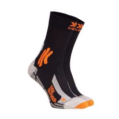Skarpety trekkingowe X-Socks Trek Outdoor 4.0. Brązowe skarpetki damskie X-Socks, bez wzorów. W wyprzedaży za 96.00 zł.