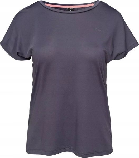 Hi-Tec Damska Koszulka z krótkim rękawem LADY HINE. Bluzki damskie Hi-tec, bez wzorów, bez kołnierzyka, bez ramiączek. Za 47.69 zł.