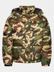Redefined Rebel Kurtka puchowa 225067 Zielony Regular Fit. Zielone kurtki męskie Redefined Rebel, l, bez wzorów, z puchu, bez kaptura. Za 329.99 zł.