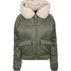 Parka dla kobiet Urban Classic herpa hooded. Brązowe parki damskie Urban Classics, na zimę, bez wzorów, bez kaptura. Za 337.00 zł.
