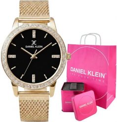 Zegarek damski Daniel Klein CORINA 13696-3 złoty czt. Żółte zegarki damskie Daniel Klein, złote. Za 199.99 zł.