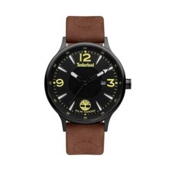 Zegarek Męski Timberland TDWGA2100902 Czarny. Czarne zegarki męskie Timberland, bez wzorów. Za 542.30 zł.