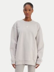 Adidas Bluza Essentials KD9121 Szary Oversize. Szare bluzy damskie Adidas, s, bez wzorów, z bawełny, bez ramiączek, bez kaptura. Za 219.99 zł.
