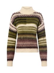 More & More Sweter z dzianiny Kobiety biały|zielony|lila, 42. Białe swetry nierozpinane damskie More & More, bez wzorów, z dzianiny, bez kołnierzyka, bez ramiączek. Za 379.95 zł.