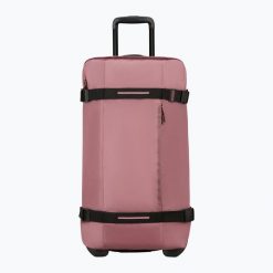 Walizka podróżna American Tourister Urban Track. Czerwone walizki damskie American Tourister, bez wzorów. Za 549.99 zł.