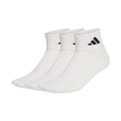 Skarpety adidas Thin&Light Sportswear 3 pary. Białe skarpetki damskie Adidas, bez wzorów, z bawełny. Za 42.99 zł.