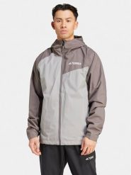 Adidas Kurtka outdoor Terrex Multi 2L RAIN.RDY IP1430 Szary Regular Fit. Szare kurtki sportowe męskie Adidas, l, bez wzorów, z syntetyku, bez kaptura, outdoorowe. Za 489.99 zł.