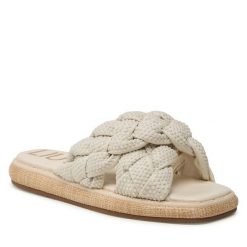 Klapki Liu Jo. Klapki damskie Liu Jo, bez wzorów, bez obcasa, bez zapięcia. Za 429.99 zł.