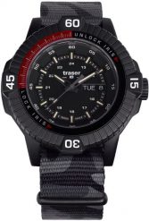 Zegarek męski Traser TS-111460 czarny. Czarne zegarki męskie Traser, bez wzorów. Za 3,990.00 zł.