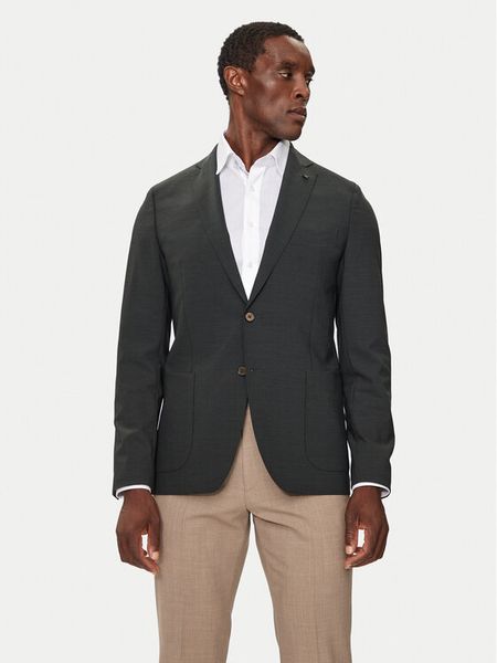 Michael Kors Marynarka MK0SB01003 Zielony Slim Fit. Zielone garnitury męskie Michael Kors, m, bez wzorów, z syntetyku, biznesowe, bez kołnierzyka, bez ramiączek. Za 1,109.00 zł.