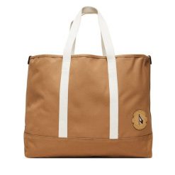 Torebka Tommy Hilfiger. Brązowe shopperki damskie Tommy Hilfiger, bez wzorów, bez dodatków. Za 349.99 zł.