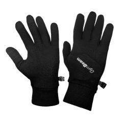 Rękawiczki do biegania Unstoppable Black GymBeam. Czarne rękawiczki męskie GYMBEAM, bez wzorów. Za 52.90 zł.