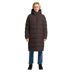 Kurtka trekkingowa damska Jack Wolfskin 1204133D0108. Brązowe kurtki sportowe damskie Jack Wolfskin, na zimę, l, bez wzorów, z materiału, bez ramiączek, z kapturem, trekkingowe. Za 1,129.00 zł.