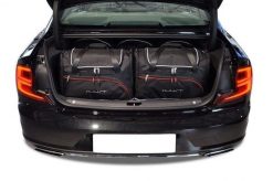 Torby Do Bagażnika Volvo S90 Hev 2016+ 5Szt Kjust. Czarne torby podróżne damskie KJUST, bez wzorów, z kauczuku. Za 1,540.00 zł.