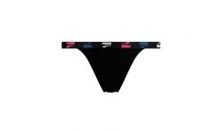 Dół od bikini damski Puma SWIM TANGA czarny 93808301 r M. Czarne stroje kąpielowe damskie Puma, m, z aplikacjami, z tkaniny. Za 103.76 zł.