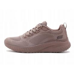 Buty Damskie Skechers Bobs Squad 117209-Clay Sportowe Lekkie Brązowe 36,5. Brązowe obuwie sportowe damskie Skechers, bez wzorów, bez zapięcia, trekkingowe, Skechers Sport. Za 279.00 zł.
