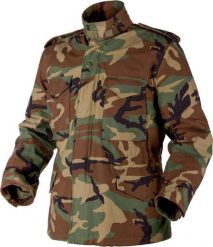Helikon-Tex Helikon-Tex Kurtka M65 Woodland M. Kurtki męskie HELIKON-TEX, m, bez wzorów, bez kaptura. Za 386.56 zł.