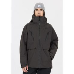 Kurtka narciarska męska Whistler Palmdale W-PRO 10000. Szare kurtki sportowe męskie Whistler, na zimę, m, bez wzorów, bez kaptura, narciarskie. Za 632.00 zł.