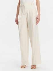 Simona Corsellini Spodnie materiałowe P25CPPA01901 Écru Relaxed Fit. Spodnie materiałowe damskie SIMONA CORSELLINI, bez wzorów, z materiału. Za 759.99 zł.