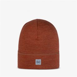 Czapka zimowa BUFF Crossknit Beanie. Brązowe czapki damskie Buff, na zimę, bez wzorów. Za 114.24 zł.