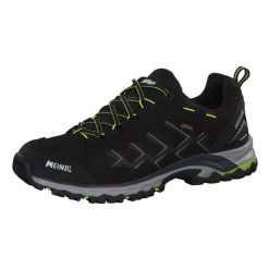 Buty turystyczne męskie Meindl Caribe z membraną Gore-Tex. Czarne buty zimowe męskie MEINDL, bez wzorów, z gore-texu, bez obcasa, bez zapięcia. Za 723.40 zł.