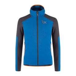 Bluza męska Montura Smooth Maglia. Niebieskie bluzy męskie MONTURA, l, bez wzorów, bez ramiączek, bez kaptura. Za 579.99 zł.